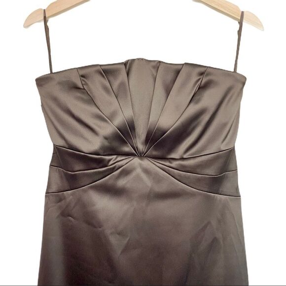 RW&CO Strapless Short Wedding Bridesmaid Dress - Picture 2 of 4